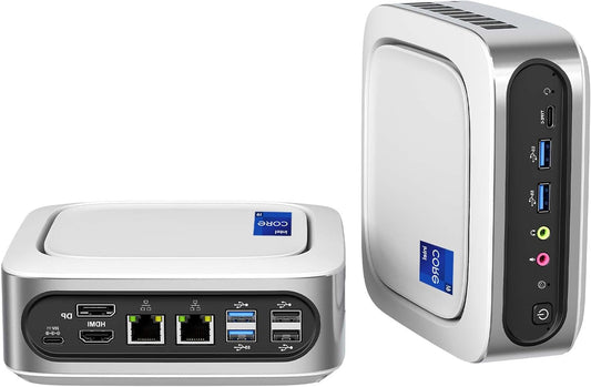 Mini PC – Mini Computer – Compact PC – Kleine Desktop – Ultieme Workstation – Intel Core i9-11900H 8-Core – 32GB RAM 1TB NVMe SSD – Triple 4K Display – WiFi 6 & Bluetooth 5.2