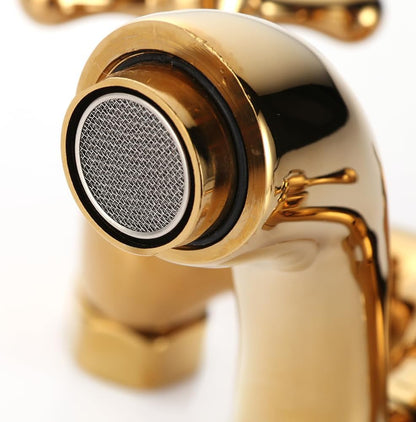 Douch Antique Rainfall Shower System Fixture Hand Shower Retro Nostalgia Faucet Mixer With Shower Head - QUORE