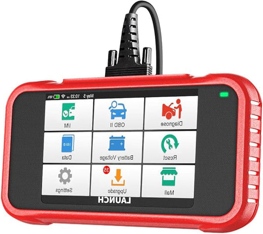 OBD2 Diagnosescanner – Auto Code Reader – Foutcode Scanner – Auto Diagnostic Tool – Diagnoseapparaat Auto – 12 Resetfuncties – 5 Inch Touchscreen