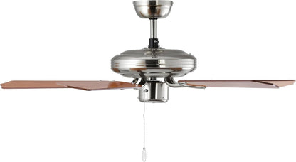 Dekon 38 030 Steel-Star XXL BC 803-XXL plafondventilator met 5 houten vleugels, 132 cm, beuken