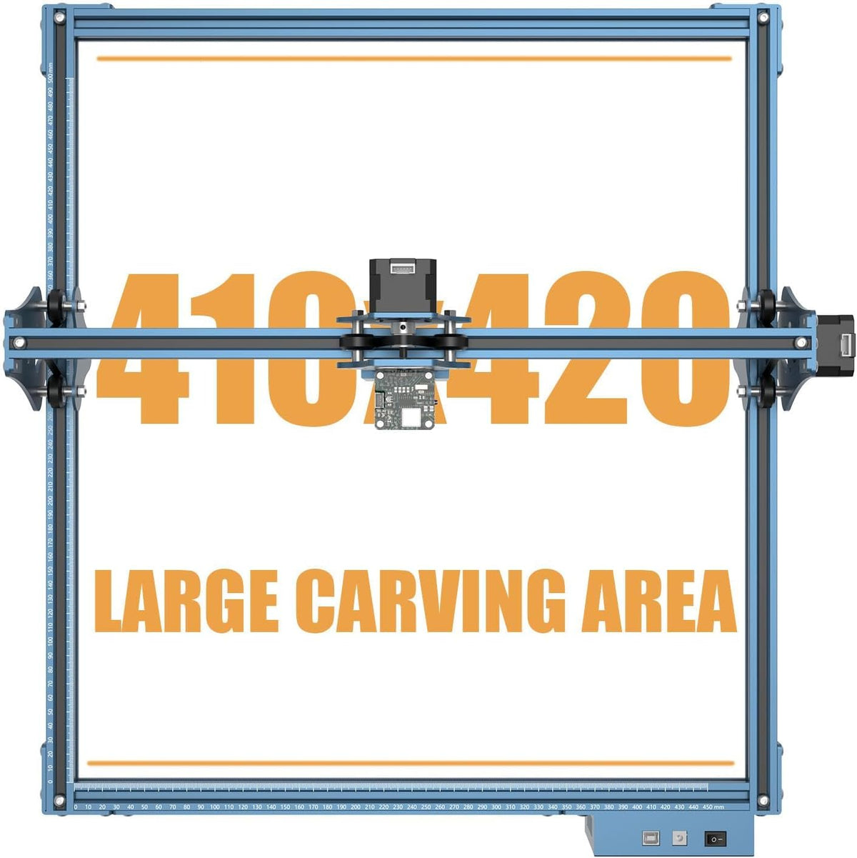 SCULPFUN S1 5,5 W lasergraveermachine 0,06 mm ultrafijne volledig metalen lasergraveermachine 110-240V 5W lasergraveermachine gecomprimeerde puntlasergraveermachine diepsnede