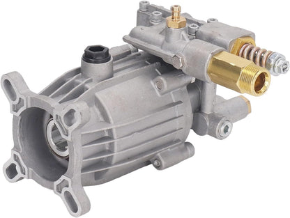 Hogedrukreinigerpomp – Wasmachinepomp – Drukpomp – Waterpomp – Hogedrukmotor – 3/4 Inch Horizontale As – Gegoten Aluminium – Verstelbare Druk 2610-3000 PSI