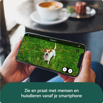 Draadloos 4-camerasysteem – Beveiligingscamera – Bewakingscamera – Slimme Camera – Outdoor Camera – 2 Jaar Batterijduur – Geavanceerde Bewegingsdetectie