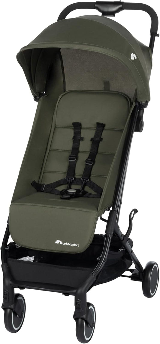 Bebeconfort Soko Ultracompacte Kinderwagen, 0 maanden tot 3,5 jaar, 0-15 kg, Mineral Green