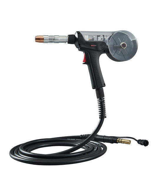 VEVOR Spoelpistool met kabel, 6 m, 200 A, compatibel met MIG-lasapparaten Hobart lronMan 240, geschikt voor gevulde lasdraden, robuust, aluminium 0,76 mm, 0,89 mm, verschillende lastaken
