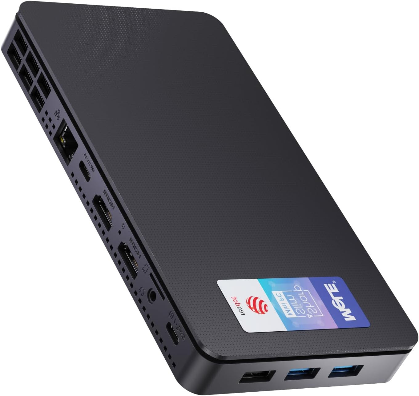 Mini PC – Mini Desktop – Compacte PC – Small Form Factor PC – Ultieme Mini Computer – Ultra Compact Design – 16GB RAM – 512GB SSD – Dual HDMI 4K – USB-C Output – Gigabit LAN – VESA Beugel – Auto Power On