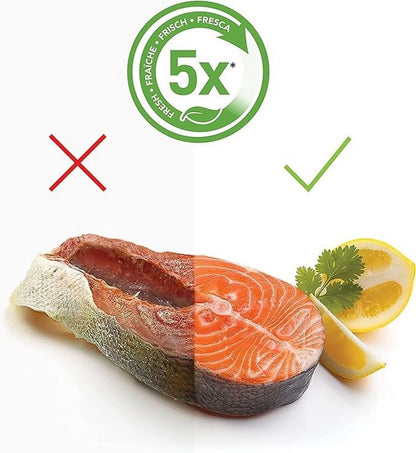 FoodSaver FFS005X vacuümmachine met opbergvak voor rol en snijder, pulsfunctie voor breekbaar voedsel, inclusief accessoires en bijpassende vacuümzakken