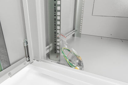 DIGITUS Netwerkkast - 19 inch Rack - 7 U - wandmontage - 600 mm diepte - draagvermogen 60 kg - Dynamic Basic Serie - Grijs