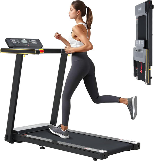 Loopband – Treadmill – Hardloopband – Wandelband – Fitnessband – Inklapbaar – Stille Motor – LCD-Display
