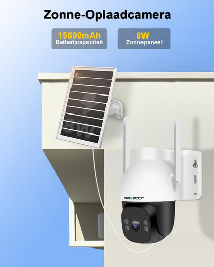 Beveiligingscamera – CCTV Camera – Bewakingscamera – Outdoor Camera – Draadloze Camera – 24/7 Opname – 4G LTE Zonder WiFi