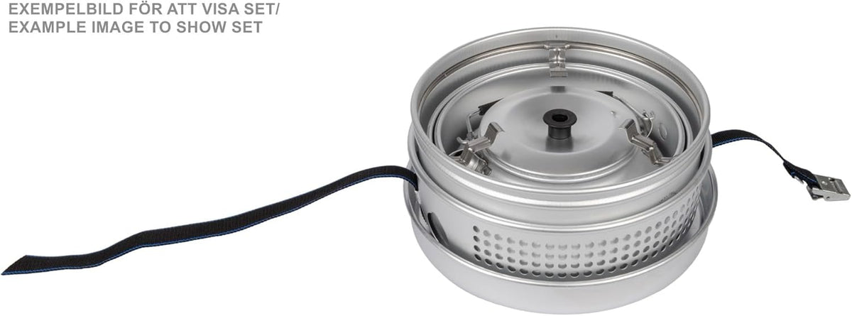 Stove 25-4 serie Hardanodized Aluminium