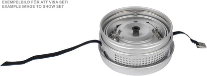 Stove 25-4 serie Hardanodized Aluminium
