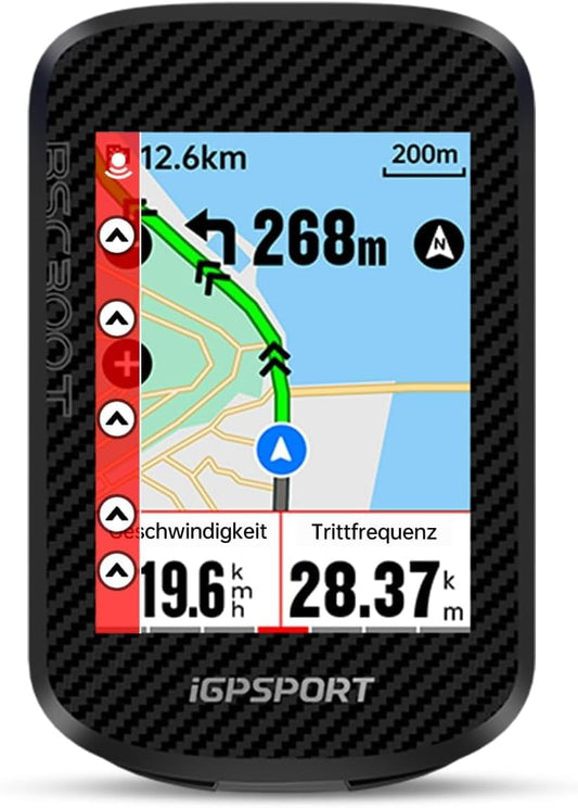iGPSPORT BSC300T GPS fietscomputer, draadloos, touchscreen en toetsen, MAP-navigatie, trainingsfunctie, Bluetooth, ANT+