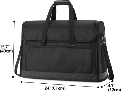 Trunab Monitorafdekkingen PC-monitorhouder, draagtas 24 inch scherm transport, compatibel met LCD, televisies en all-in-1 computers, met schouderriem, versterkte bodem, zwart