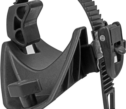 EUFAB Premium Fietsendrager Trekhaak Wielstop E-bikes Brede Banden 3,25 inch Zwart