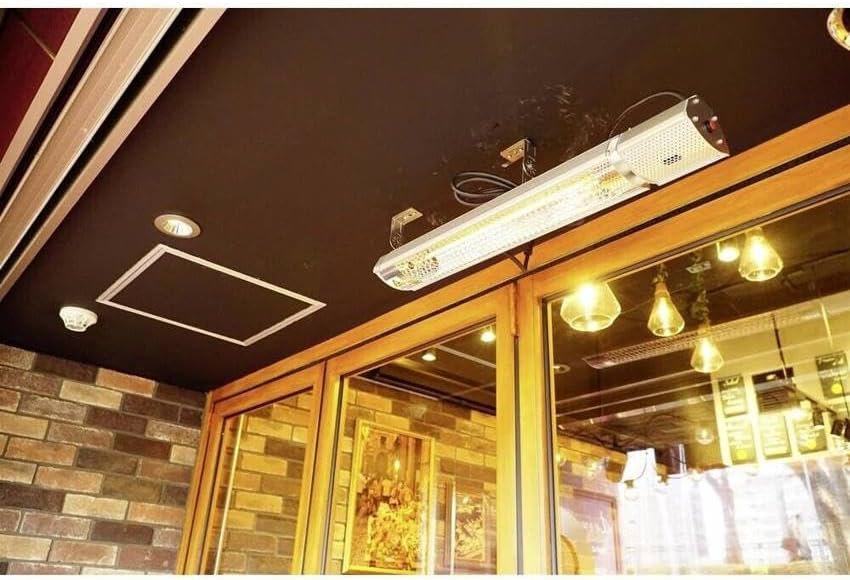 Infrarood Warmtestraler – Terrasverwarmer – Elektrische Heater – Patio Heater – Buitenverwarmer – 2000 W Krachtige Warmte – Verstelbare Hellingshoek 90°