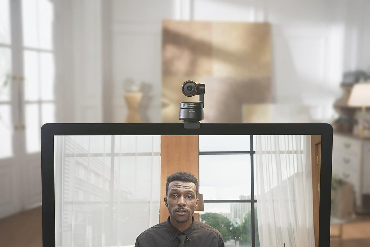 Obsbot Tiny 4K Webcam 4K 3840 x 2160 Pixel standaardstandaard