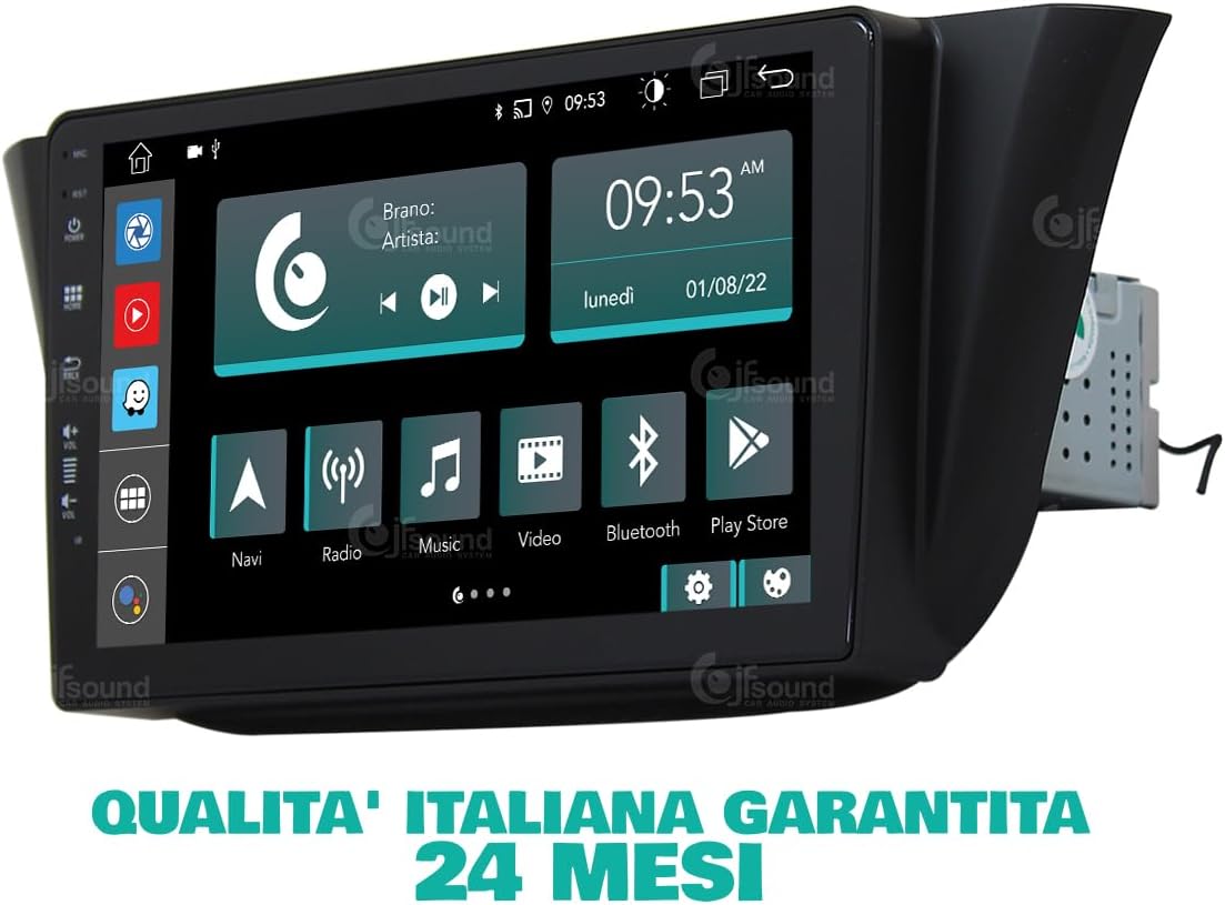 Autoradio Iveco Daily – Navigatiesysteem – Multimedia Speler – Touchscreen Radio – Inbouw Autoradio – 9" Touchscreen – Android 8-Core Processor – Bluetooth WiFi USB DAB+