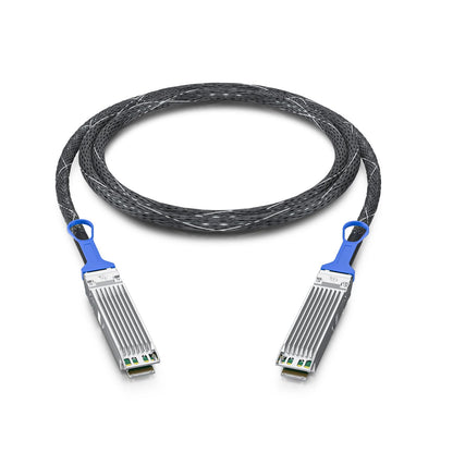 800 Gb/s OSFP DAC compatibel met NVIDIA MCP4Y10-N001, 8-kanaals OSFP Fin-top naar 800G Fin-top kabel, NDR Infiniband en Ethernet oplossingen