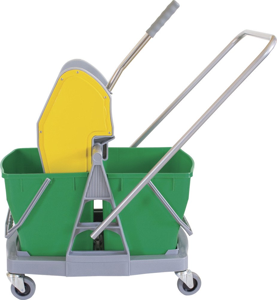 La Briantina CAR00281A Trolley Jack, 2 emmers + 1 Strizzer, 34l