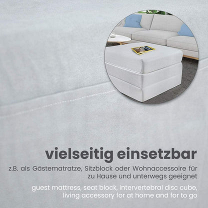 Dailydream Opvouwbaar logeermatras, met traagschuim (120x195x14cm)
