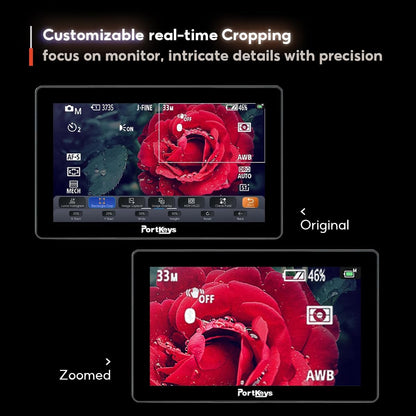 Cameramonitor – Veldmonitor – Videomonitor – Scherm Voor Camera – 5,5 Inch Touchscreen – 2000 Nit Helderheid