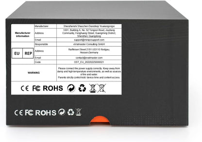 Mini PC – Mini Desktop – Compacte Computer – Industrie PC – Embedded PC – Intel N100 8GB RAM – 256GB SSD – Ventilatorloos – Dubbel Scherm