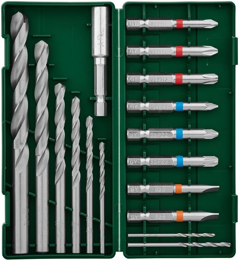 PSIDE PARKSIDE® 20V 2-in-1 accu-boorschroevendraaierset "PABS 20-Li G8", met 2 accu's, oplader, accessoireset, accuschroevendraaier
