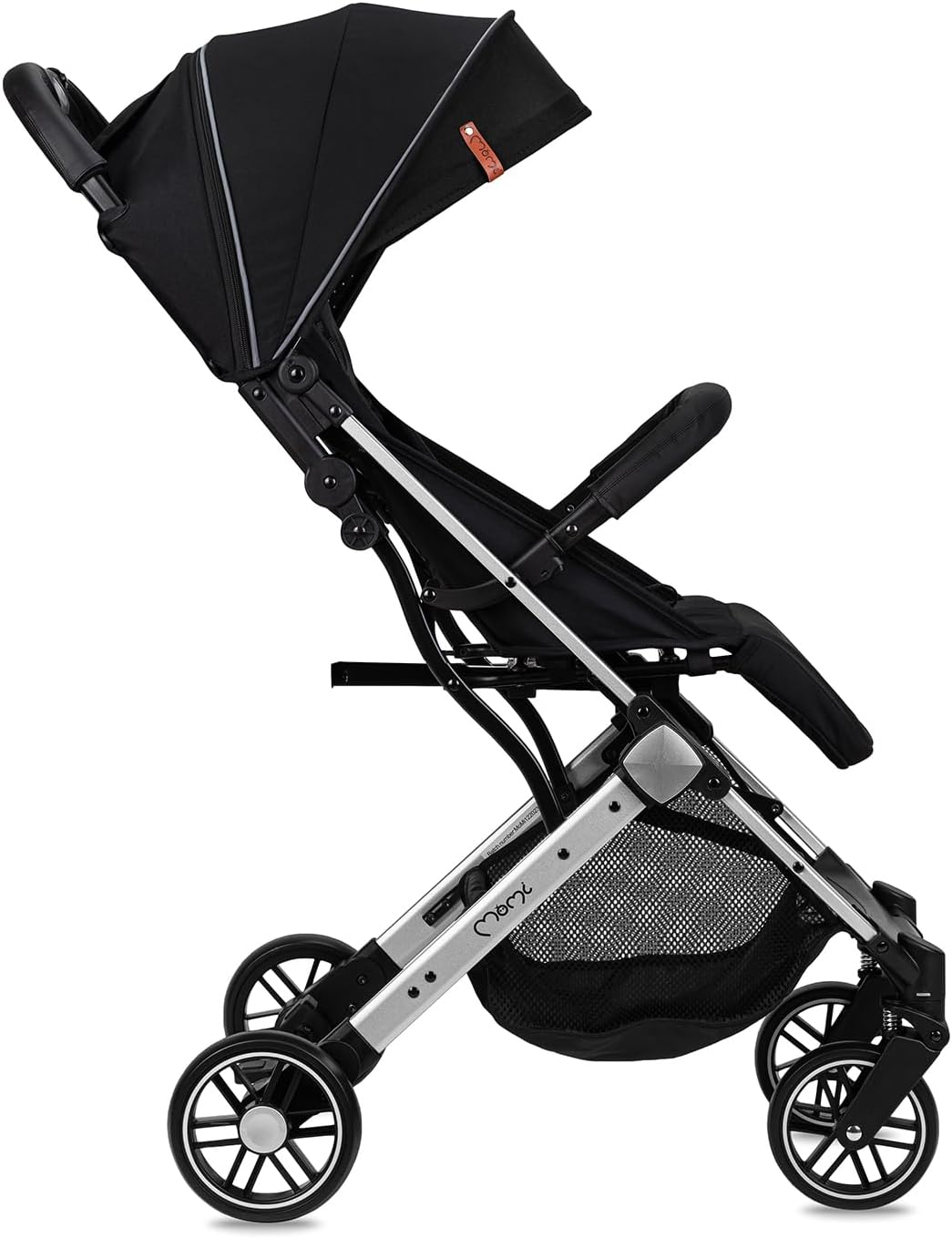 MOMI ESTELLE kinderwagen voor kinderen vanaf 6 maanden tot max. lichaamsgewicht van 15 kg, H105 x B 51 x D 75 cm, inklapbaar tot de afmetingen H65 x B51 x D21 cm, gewicht 7,5 kg, 5-punts