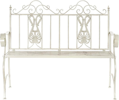 Bank van metaal, 118 x 53 x 98 cm, 12,00 poten, zonder bar
