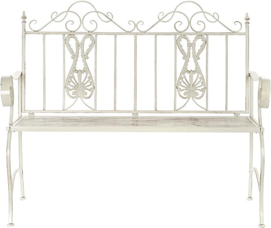 Bank van metaal, 118 x 53 x 98 cm, 12,00 poten, zonder bar