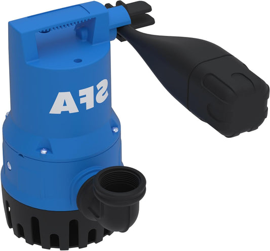 Dompelpomp – Waterpomp – Kelderpomp – Drainagepomp – Schoonwaterpomp – Automatische Vlotterschakelaar – Dompeldiepte Tot 7 Meter