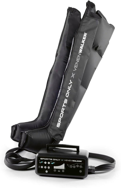 Sports Only x VENENWALKER massageboots, recovery boots met 10 drukniveaus en wisseldruktechniek, beenmassageapparaat voor geoptimaliseerde regeneratie, gecertificeerd medisch product