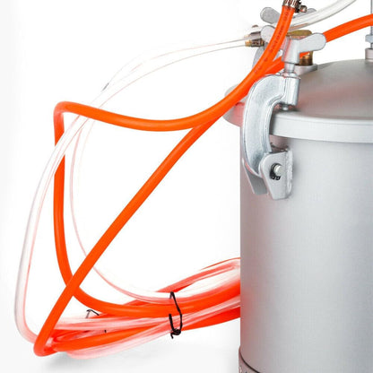 Verfspuit – Spuitpistool – Verfspuitmachine – Lakspuit – Drukspuit – 10L Metalen Drukvat – Veiligheidsklep en Drukregelaar