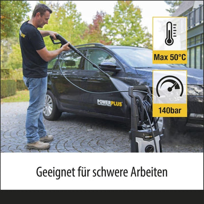 Hogedrukreiniger – Drukspuit – Waterreiniger – Spuitmachine – Schoonmaakspuit – 1800W Motor – Verstelbare Lans 8 Meter