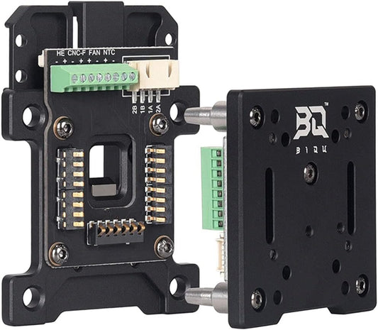 Hermit Crab bevestigingsmodule – 3D-printer upgrade – Hotend houder – BLTouch mount – Tool wissel en bevestiging – Veerclip montage – Geschikt voor lineaire geleiderail – Duurzaam en nauwkeurig