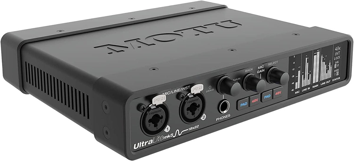 MOTU - UltraLite-mk5 18x22 USB-audio-interface