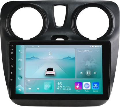 Ossuret Autoradio voor Renault Lodgy Dacia Dokker (2012-2021), 9 Inch Android 13 Aanraakscherm 2+32GB GPS Navigatie met Carplay Android Auto WiFi Bluetooth Stuurwielbediening DSP USB
