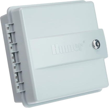 Hunter PHC1201 controller, 12 stations sproeicomputer, wit, 23,00 x 25,00 x 10,00 cm