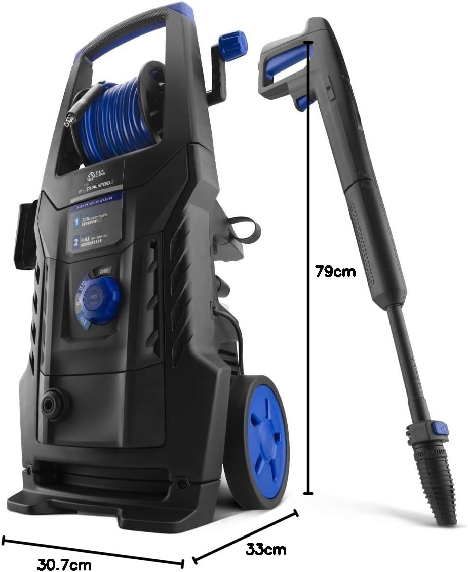 Hogedrukreiniger – Waterdrukreiniger – Spuitinstallatie – Sproei-installatie – Schoonmaakapparaat – Dual Speed System – 2200 Watt Vermogen – 160 Bar Druk
