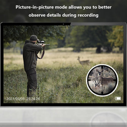 Zstar Nachtzichtapparaat, infrarood verrekijker, nachtzicht, 4K nachtzicht, 5 x digitale zoom, verrekijker voor jacht, camping, observatie
