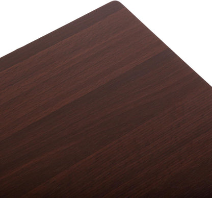 Versa Modena Smalle hal of vestibule Entree hal meubilair, Console Tafel, Afmetingen (H x B x H) 76 x 40,5 x 106,5 cm, Hout en Metaal, Kleur Bruin