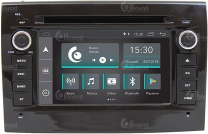 Autoradio – Auto Radio – Multimedia Systeem – Inbouw Radio – DAB+ Radio – 6,2 Inch Touchscreen – Android GPS Bluetooth WiFi CarPlay Android Auto