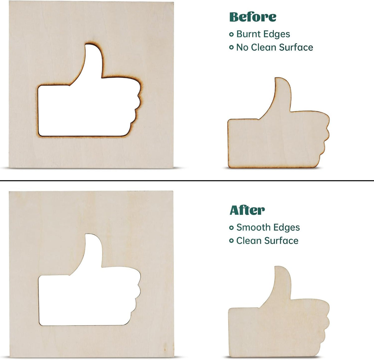SCULPFUN H5 Lasersnijtafel met honingraatstructuur, 650 x 650 mm rookafzuiging en anti-ag-design voor S9, S10, S30 PRO Ultra SF A9, 40 W lasergraveermachine