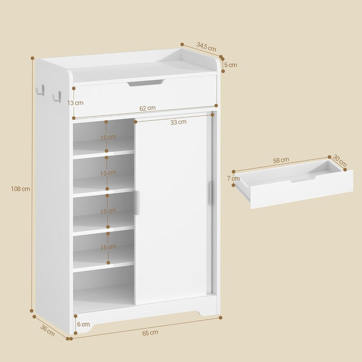 Hzuaneri shoe cabinets ESR67903X