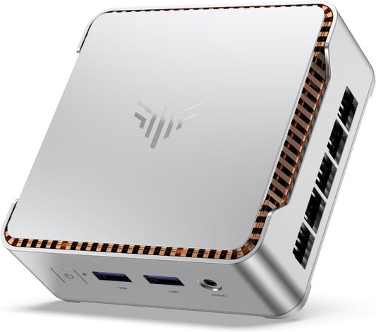 NiPoGi Mini PC Windows 11 Pro, Intel Celeron N5105 (bis zu 2,9 GHz) Mini Computer, 12GB RAM 256 GB M.2 SSD