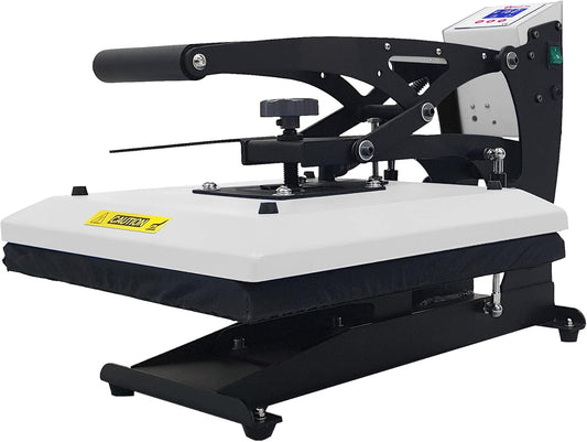 plottiX PL0301006 iXpress Pro Transferpers, metaal, wit, persoppervlak 38 x 38 cm