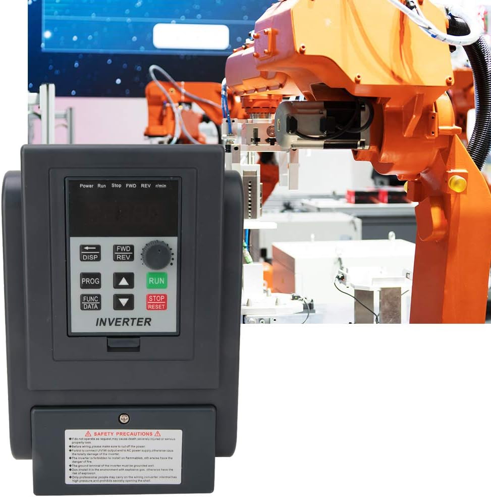 AT4-2200X Universele eenfasige ingang Driefasige uitgang Frequentiedimmer Motoromvormer 2.2kW V/F Gesloten lusbesturing PWM