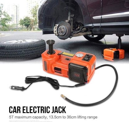 12V 5t elektrische hydraulische krik Auto drie functies Car Lift Jack met inflator en zaklamp Portable Car Repair Tool Kit