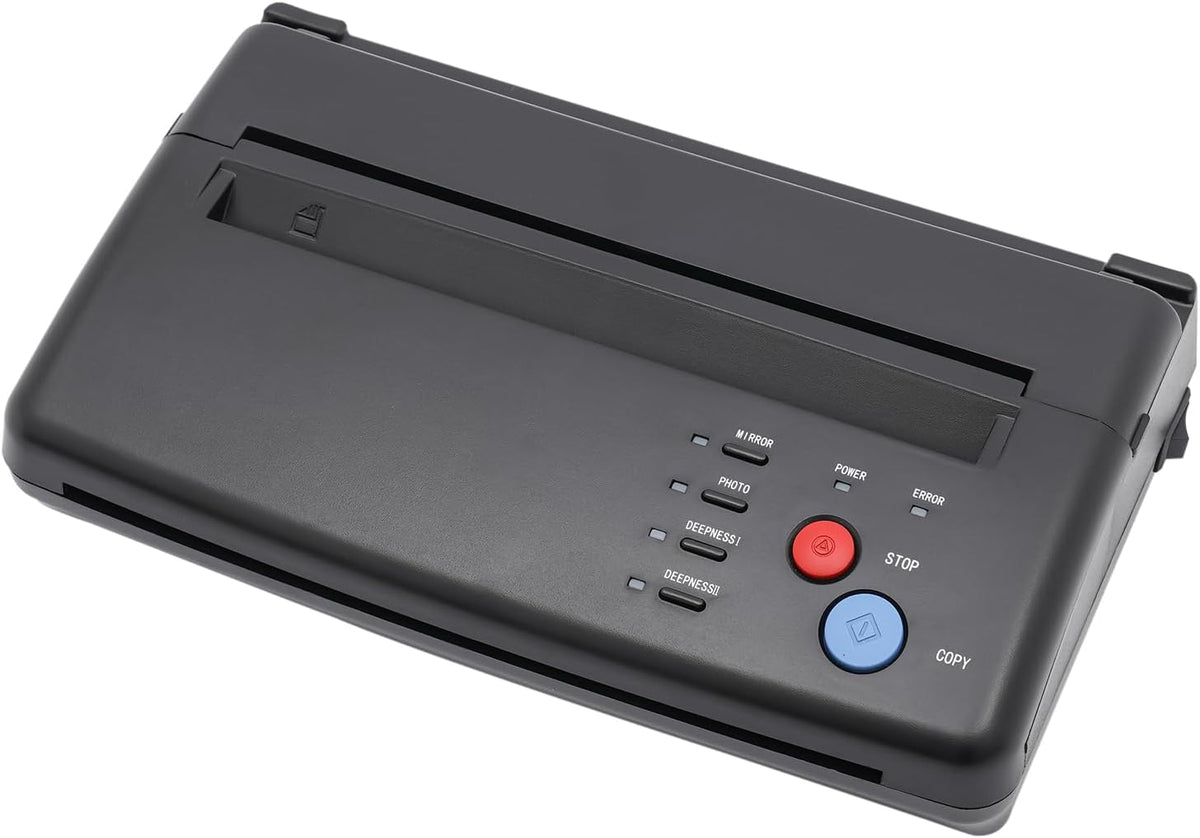 Thermische Transferprinter – Tattoo Printer – Stencil Maker – Transfermachine – DIY Printer – Hoge Resolutie 21 cm Scanbreedte – Duurzaam ABS Nylon Lood